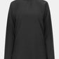 Winter Loose Blouse - Black