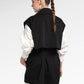 Yoona Trench Vest - Black