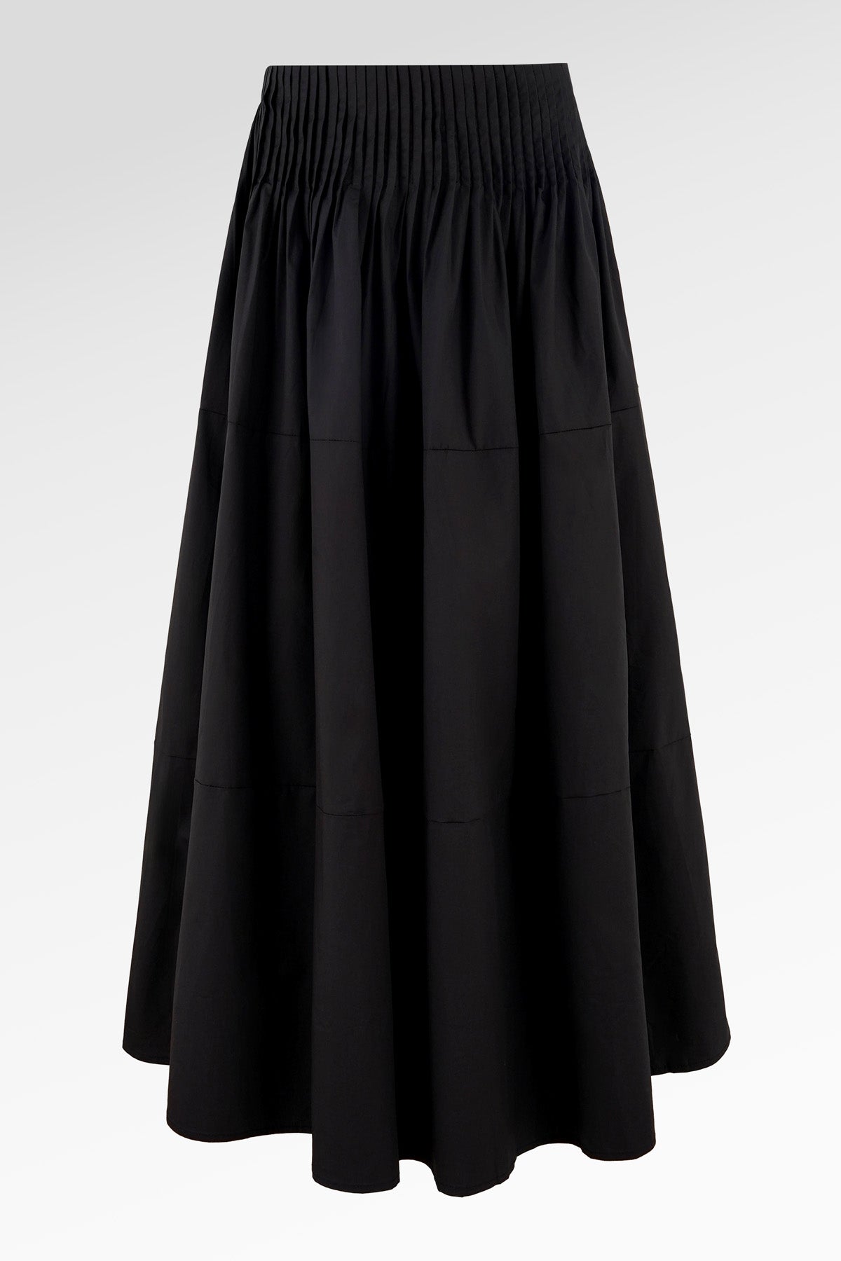 Zalia Waist Skirt - Black