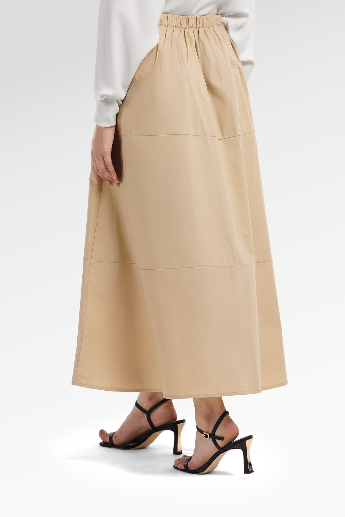 Zalia Waist Skirt - Khaki