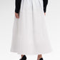 Zalia Waist Skirt - White