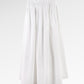 Zalia Waist Skirt - White