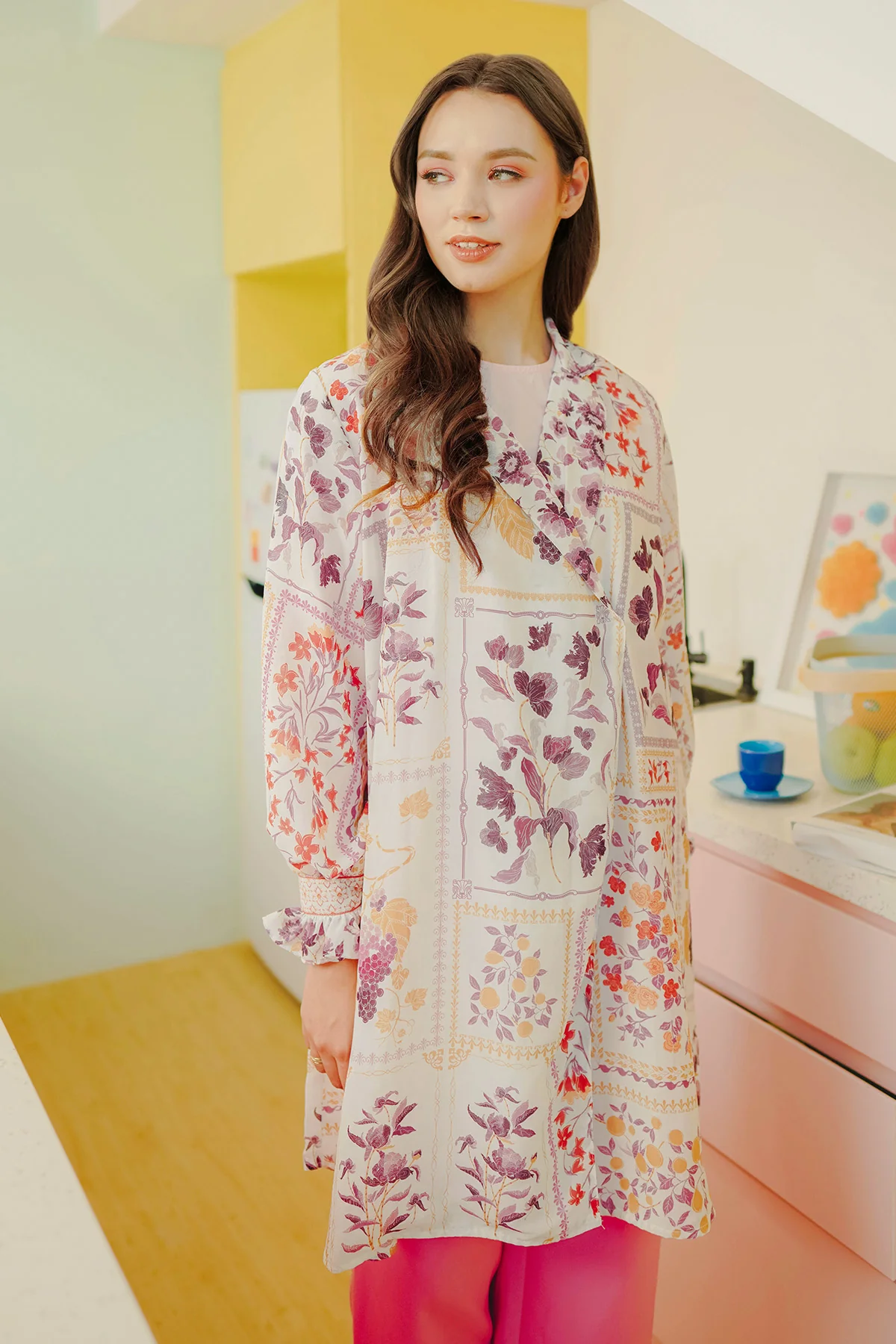 Nouveau Relaxed Blazer - Purple