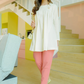 Nollie Pleated Blouse - Cream