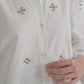 Giana Beads Shirt - Off White