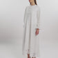 The Regal Poet Lace Dress - White