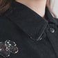 Stevie Embroidery Jacket - Black