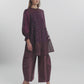 The Regal Lace Tunic - Burgundy