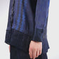 Denim Tales Pleated Panel Shirt - Dark Blue