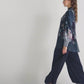 Metanoia Pleats Blouse - Blue Morpho