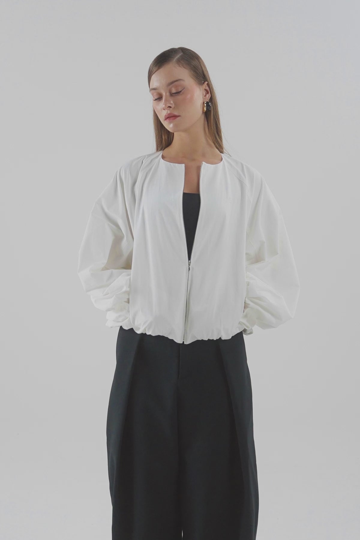ジャケット・アウター FIFTEEN LOVE ~NKzip white~ (U:nity size) Julia Jacket - White – Benang Jarum