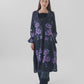 Opulent Bloom Embroidery Outer - Midnight Bloom