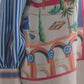 Dreamscape Back Pleated Shirt - Malibu