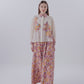 Opulent Bloom Embroidery Shirt - Petal Cream