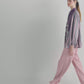 The Monogram Embroidery Beads Shirt - Purple