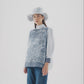 Toile Memoirs Pleated Blouse - Frost