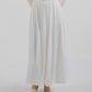Denna Gather Skirt - White
