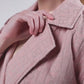 Mono Puzzle Jacquard Denim Outer - Pink