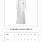 Samara Shirt Dress - Quartz