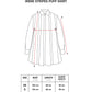 Irene Stripes Puff Shirt - Beige