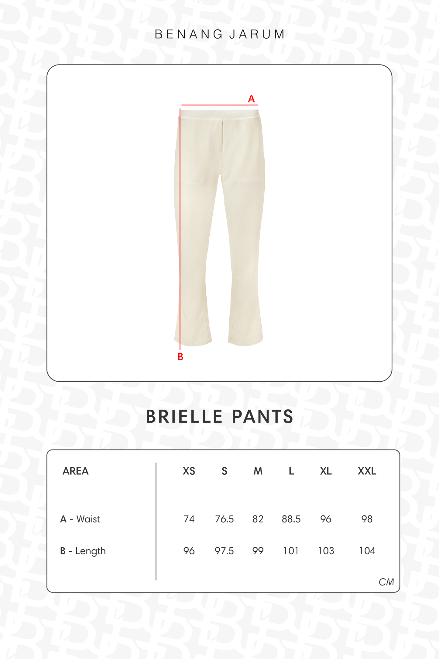 Brielle Pants - Ivory