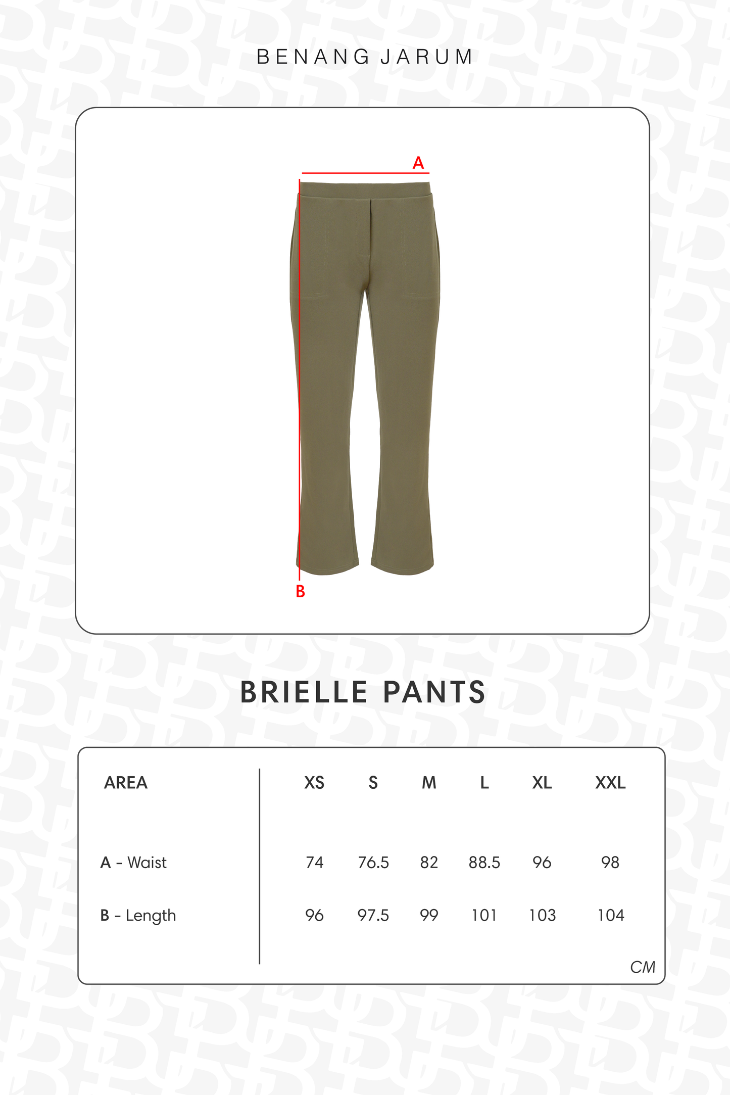 Brielle Pants - Olive