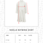 Noelle Batwing Shirt - White