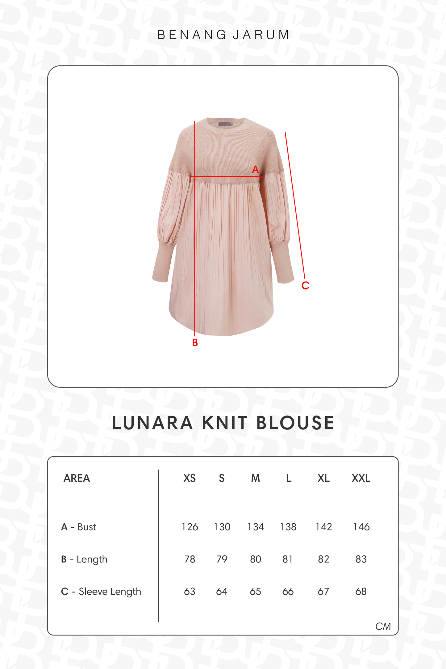 Lunara Knit Blouse - Blossom
