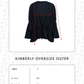 Kimberly Oversize Outer - Dark Navy