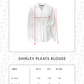 Shirley Pleats Blouse - White