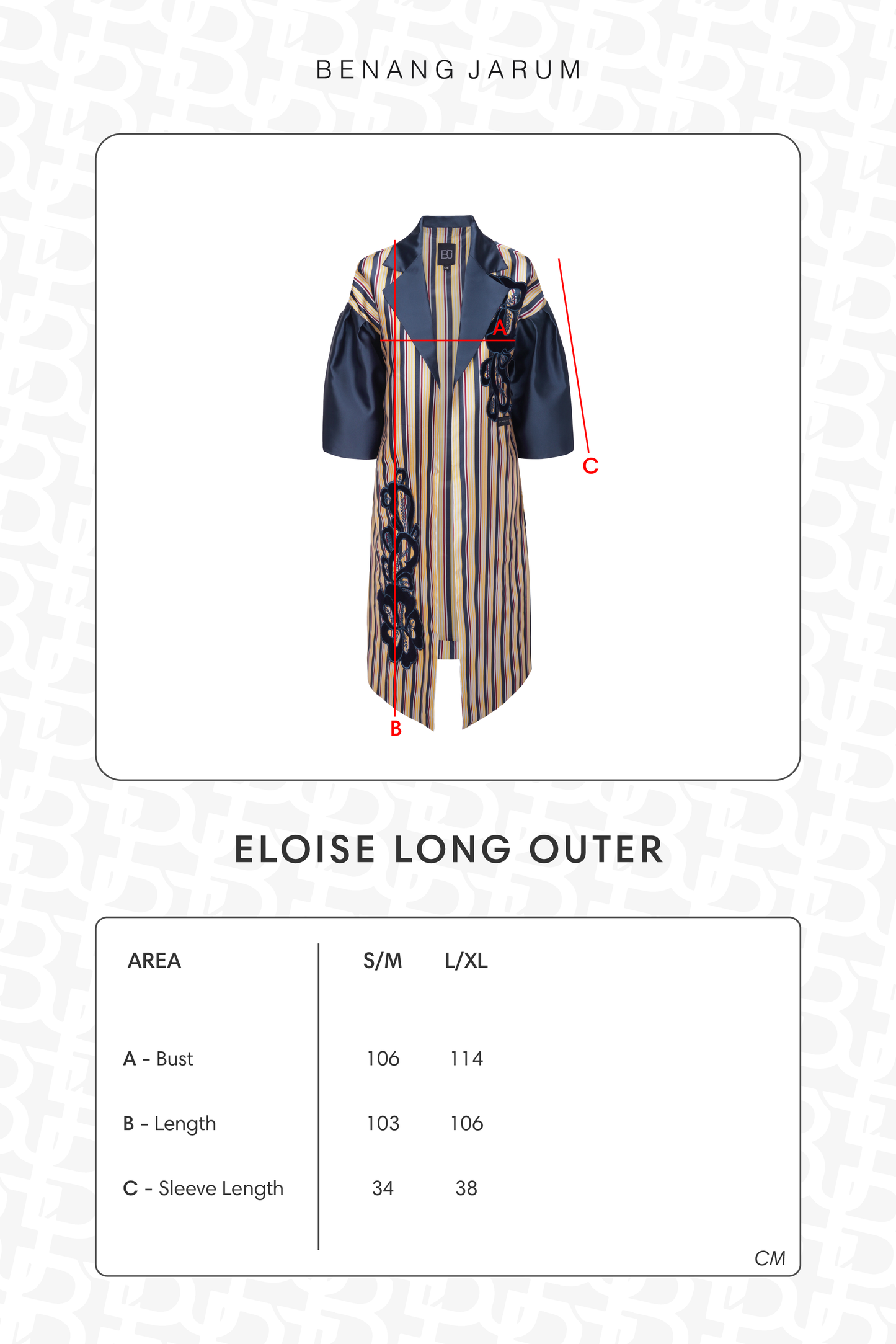 Eloise Long Outer - Starry Night