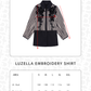 Luzella Embroidery Shirt - Coffee Latte
