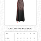 Call Of The Wild Skirt - Wood