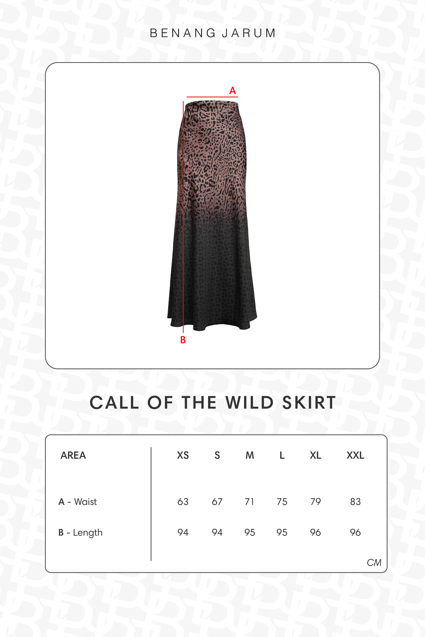 Call Of The Wild Skirt - Wood