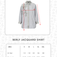 Berly Jacquard Shirt - Grey