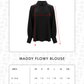 Maddy Flowy Blouse - Black