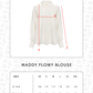 Maddy Flowy Blouse - Off White