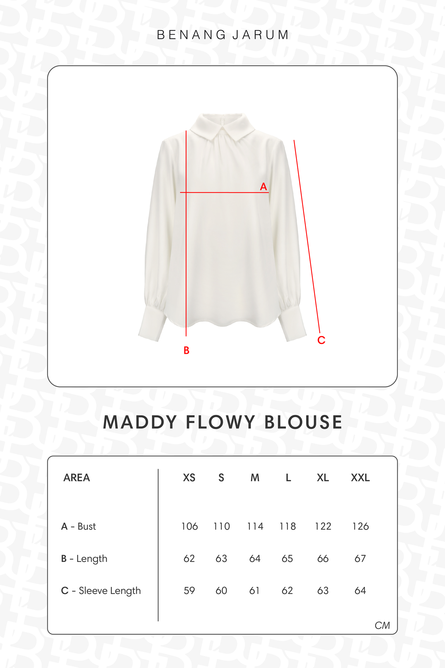 Maddy Flowy Blouse - Off White