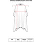 Amora Embroidery Kaftan - Sky Blue
