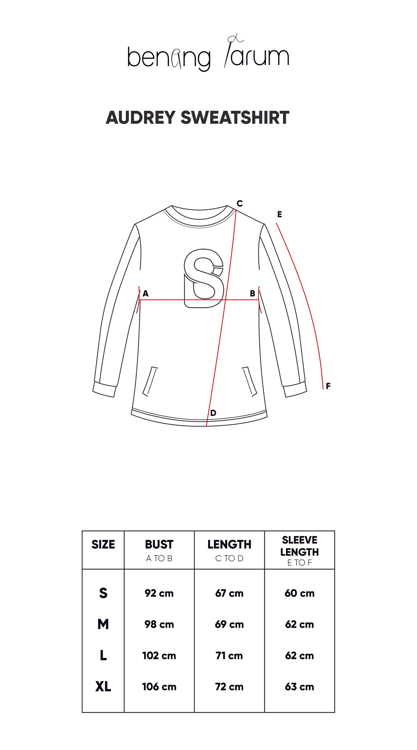 Pink Audrey Sweatshirt