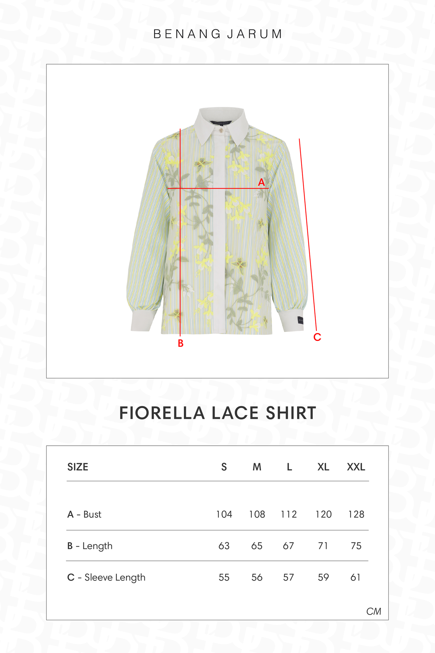 Fiorella Lace Shirt - Lime