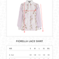 Fiorella Lace Shirt - Soft Purple