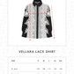 Vellara Lace Shirt - Monochrome