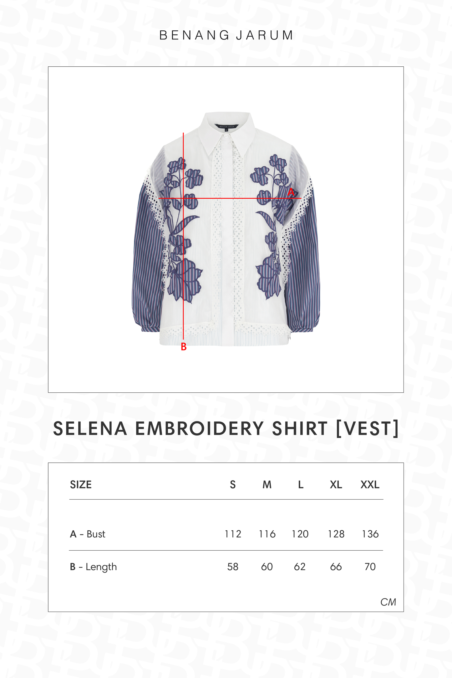 Selena Embroidery Shirt - Bluenicorns