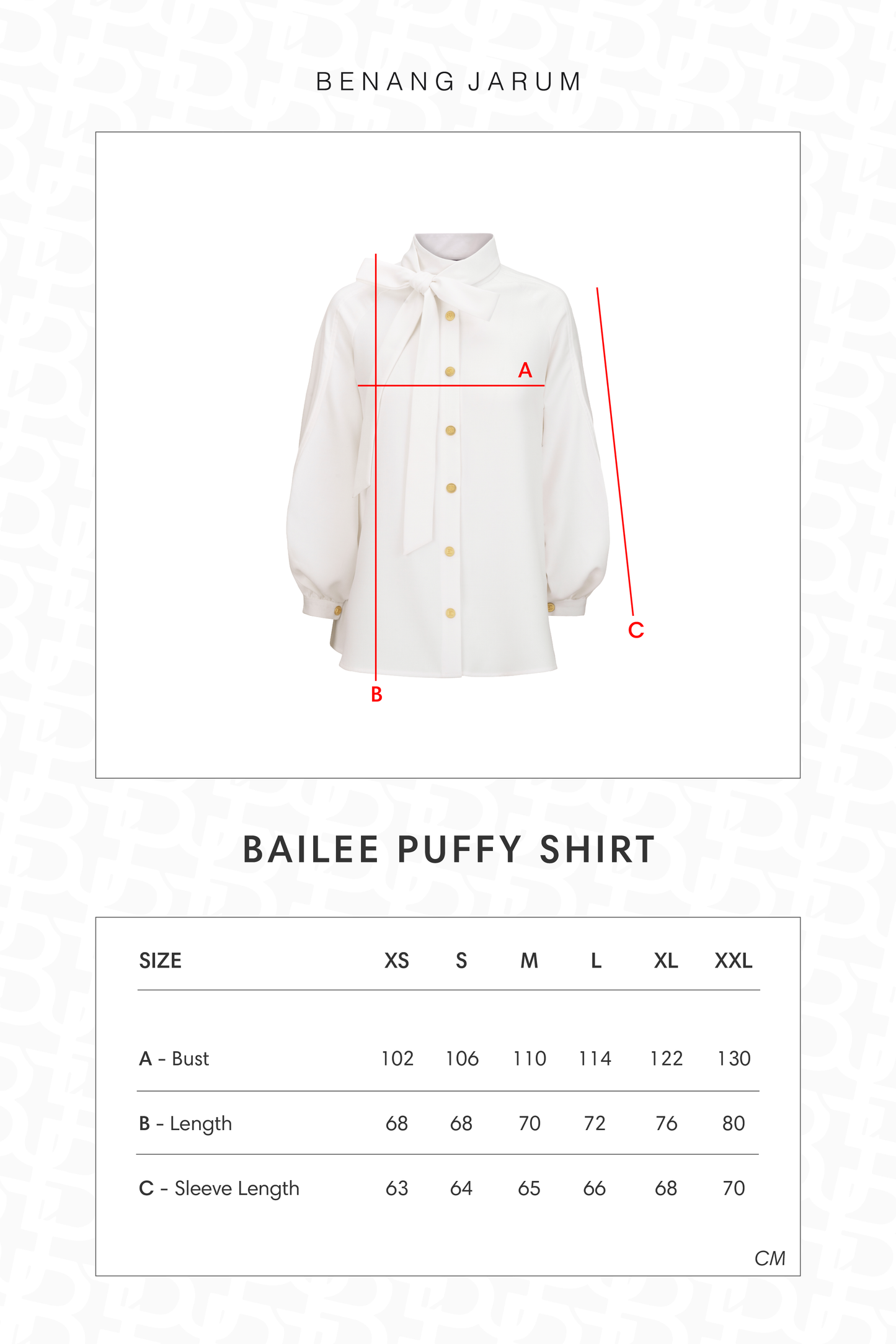 Bailee Puffy Shirt - Off White