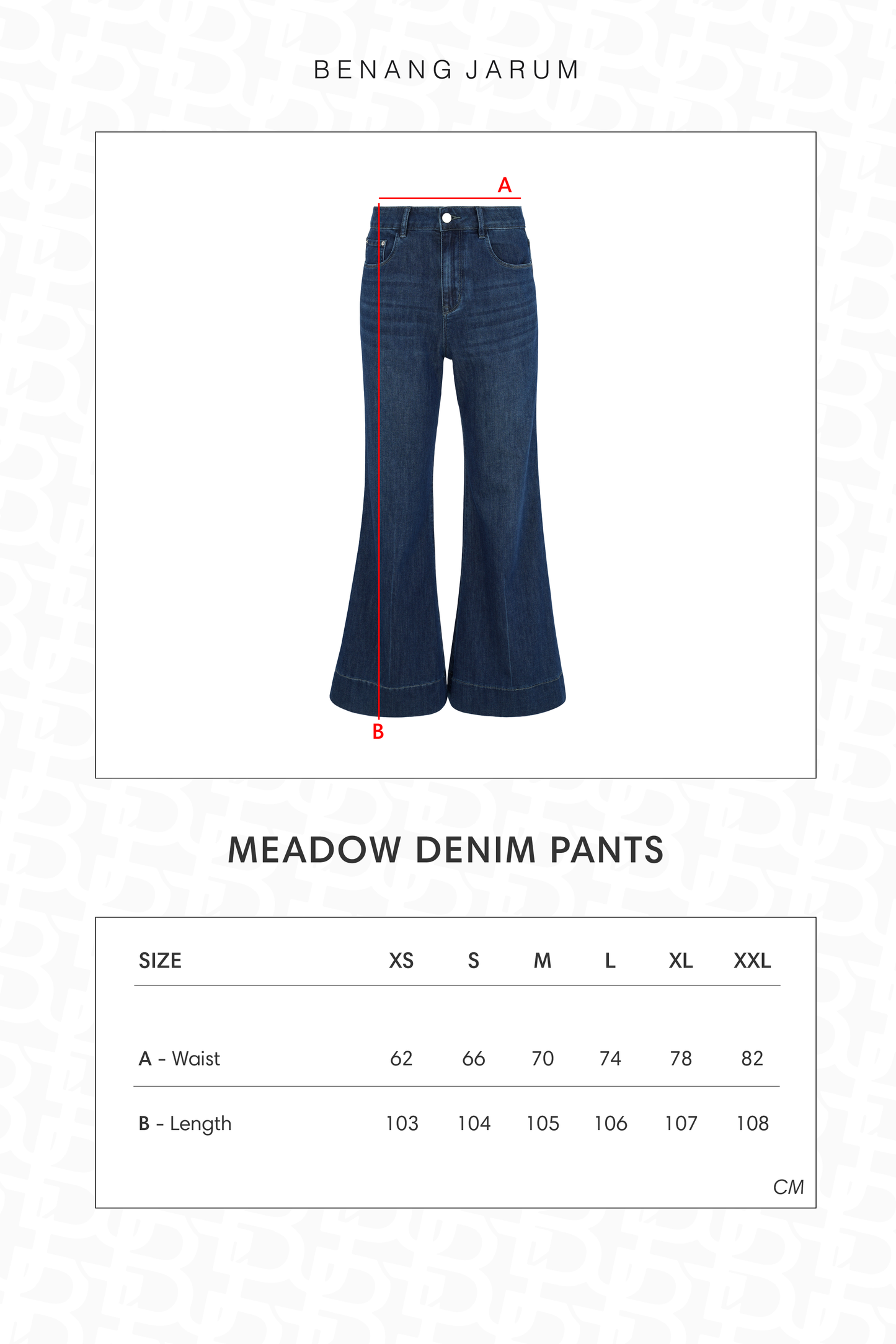 Meadow Denim Pants - Denim Blue