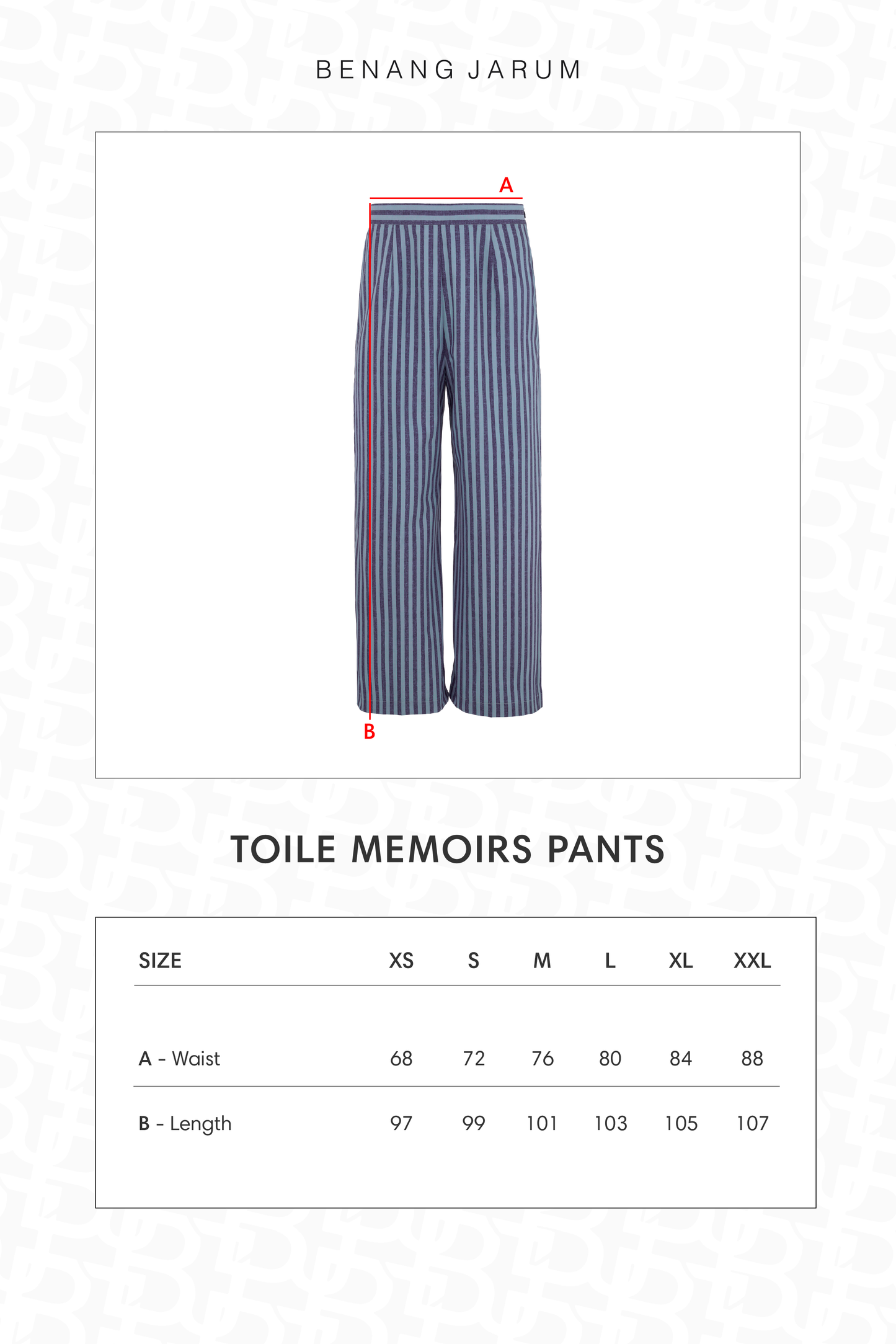 Toile Memoirs Pants - Blue Fern