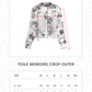 Toile Memoirs Crop Outer - Cloud