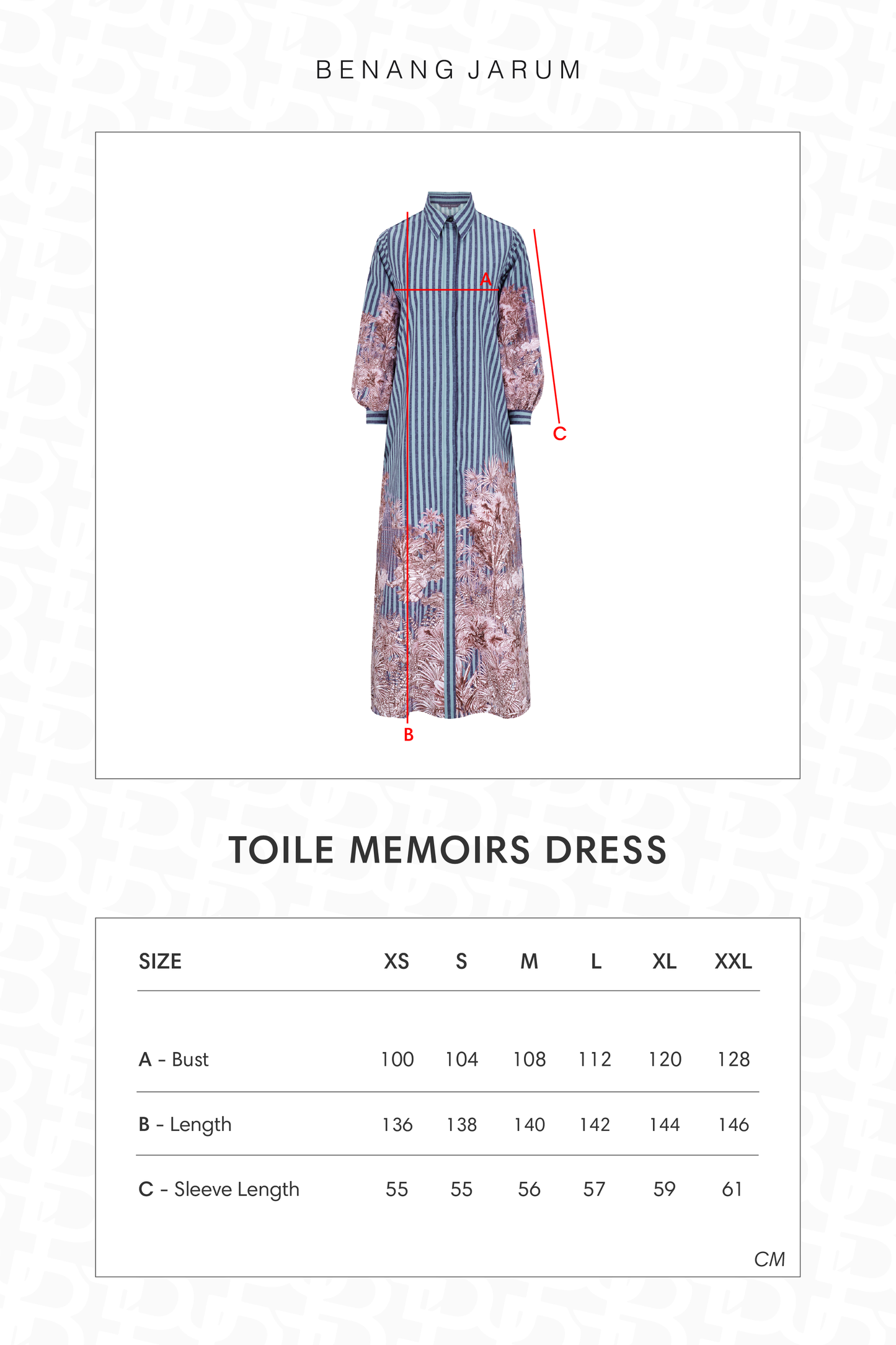 Toile Memoirs Dress - Blue Fern