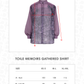 Toile Memoirs Gathered Shirt - Oxalis
